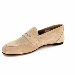 Ivoire0209b Ivoire 10648 Daim Beige Mocassins