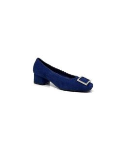 Requin Reqins Karisse Daim Bleu Ocean Ballerines