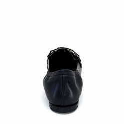 398-ivoire Ivoire M24066 Zb Cuir Noir Mocassins