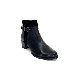 Regarde Le Ciel Regarde Le Ciel Jolene 23 Cuir Noir Bottines