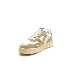 Victoria Victoria 12571119 Cuir Blanc Daim Beige Baskets