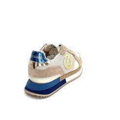 No Name No Name Mia Jogger W Daim Beige Bleu Baskets