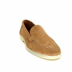 Ivoire0209b Ivoire 12851 Daim Beige Mocassins