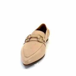 398-ivoire Ivoire M24066 Zb Cuir New Nude Mocassins