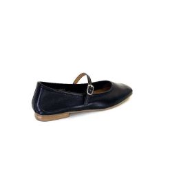 We Do Ivoire 55362 Cuir Noir Ballerines