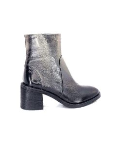 Fru.it Fru.It 7740 Cuir Metal Antracite Bottines