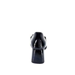 Ivoire0130a Ivoire 204823 Cuir Vernis Noir Mocassins