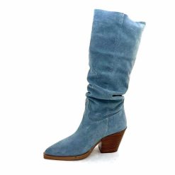 Alpe Alpe 50171126 Daim Bleu Ciel Bottes