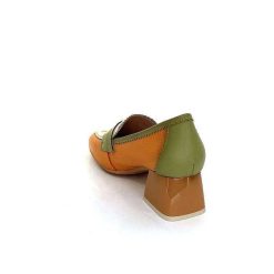 Hispanitas Hispanitas Chv 243277 Cuir Beige Orange Vert Mocassins