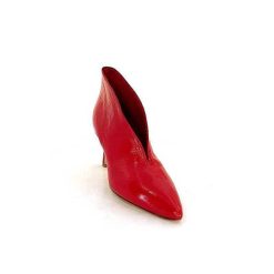 l'arianna L'Arianna Tr 8019 Cuir Vernis Rouge Escarpins