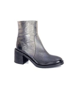 Fru.it Fru.It 7740 Cuir Metal Antracite Bottines