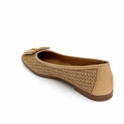 382-ivoire Ivoire 97574 Tk2 Raffia Beige Ballerines