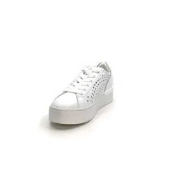 Liu.Jo Liu.Jo Ba4039 Cuir Blanc Dore Baskets