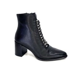 Dansi Dansi 6104 Cuir Noir Bottines