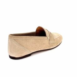 Ivoire0209b Ivoire 10648 Daim Beige Mocassins