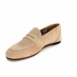 Ivoire0209b Ivoire 10648 Daim Beige Mocassins