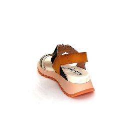 Hispanitas Hispanitas Chv 243308 Cuir Vert Orange Plateformes