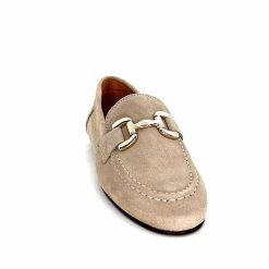 Ivoire0209b Ivoire 12807 Daim Beige Mocassins