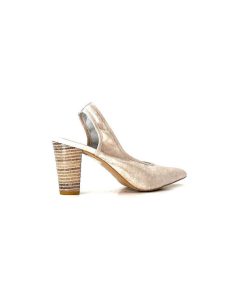 qootum- modascoop Qootum 13940 Luna Cuir Beige Escarpins