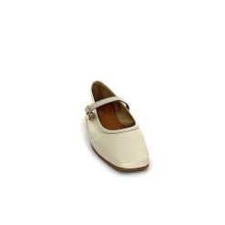 We Do Ivoire 55362 Cuir Beige Ballerines