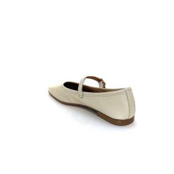 We Do Ivoire 55362 Cuir Beige Ballerines