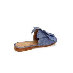 Ivoire0467a Fiorina S189714 Textile Denim Mules