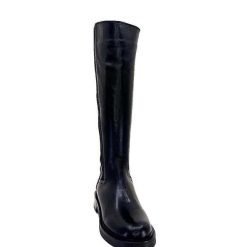 398-ivoire Ivoire 5276 Alexis Cuir Noir Bottes