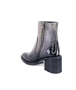 Fru.it Fru.It 7740 Cuir Metal Antracite Bottines