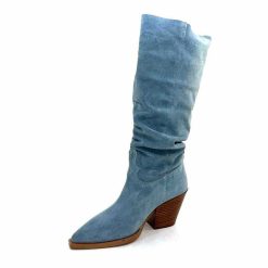 Alpe Alpe 50171126 Daim Bleu Ciel Bottes