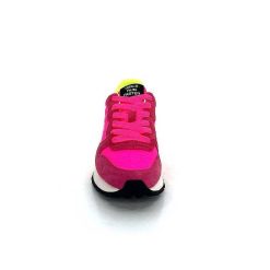 sun 68 - numero 8 srl Sun68 Bz34201 Daim Fushia Fluo Jaune Baskets