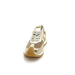 Mjus Mjus L14111 Cuir Or Daim Beige Baskets