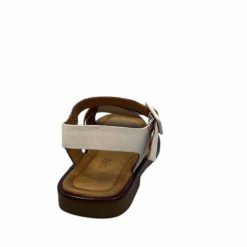 Ivoire0401a Ivoire 500.4314 Cuir Creme Sandales