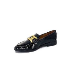 Ivoire0317a Ivoire 2200127-1301 Cuir Vernis Noir Mocassins