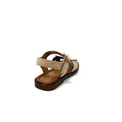 Ivoire0401a Ivoire 500.4314 Daim Beige Camel Sandales