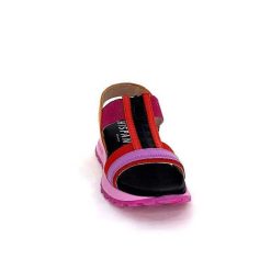 Hispanitas Hispanitas Chv 243308 Cuir Rouge Orange Fuschia Plateformes