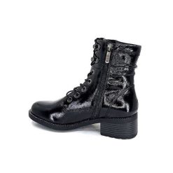 Regarde Le Ciel Regarde Le Ciel Emily 40 Cuir Noir Bottines