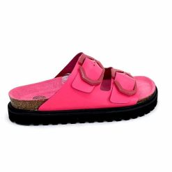 genuins factory s.l Genuins G105681 Cuir Fushia Mules