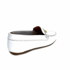 Ivoire0209b Ivoire 12052 Cuir Blanc Mocassins