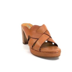 Ivoire0399a Ivoire 6080 Cuir Cuoio Mules