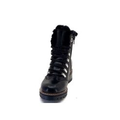 gemilli sarl - hooper Hooper Shoes Albe Cuir Noir Bottines