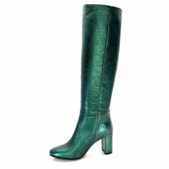 l'arianna L'Arianna St1689 Cuir Metal Vert Bottes