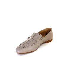 Ivoire-354 Ivoire 150870 Cuir Taupe Mocassins