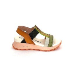 Hispanitas Hispanitas Chv 243308 Cuir Vert Orange Plateformes