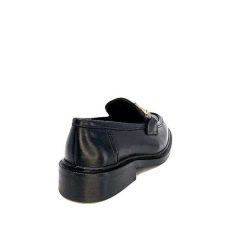 Ivoire0460a Ivoire Jeissan 1 Cuir Noir Mocassins