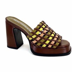 noa harmon Noa Harmon 9711 M06 Marron Multi Mules