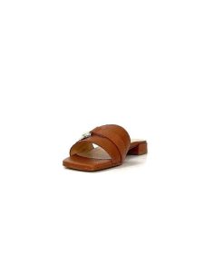 Ivoire0346a Ivoire 22682 Cuir Marron Mules