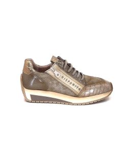 Hispanitas Hispanitas Hi 222277 Rafaell Cuir Vison & Taupe Baskets