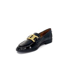 Ivoire0317a Ivoire 2200127-1301 Cuir Vernis Noir Mocassins