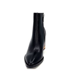 Elue Par Nous Elue Par Nous Palpe Cuir Noir Bottines