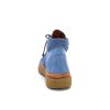 355-ivoire Ivoire 24721 Daim Bleu Bottines